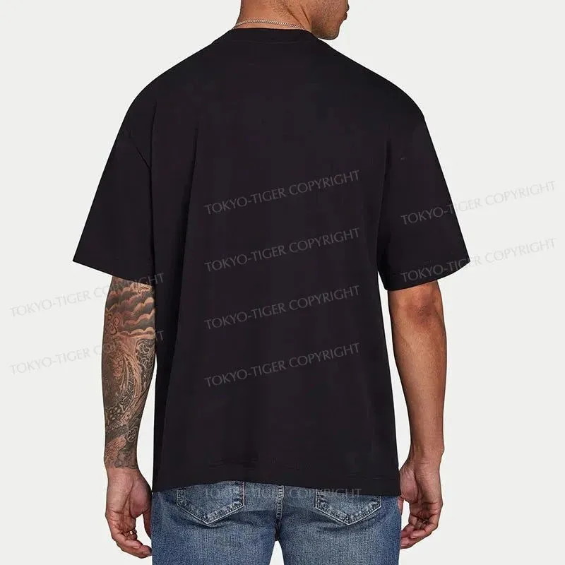Tokyo-Tiger Geisha Skull Japanese Classic T-Shirt