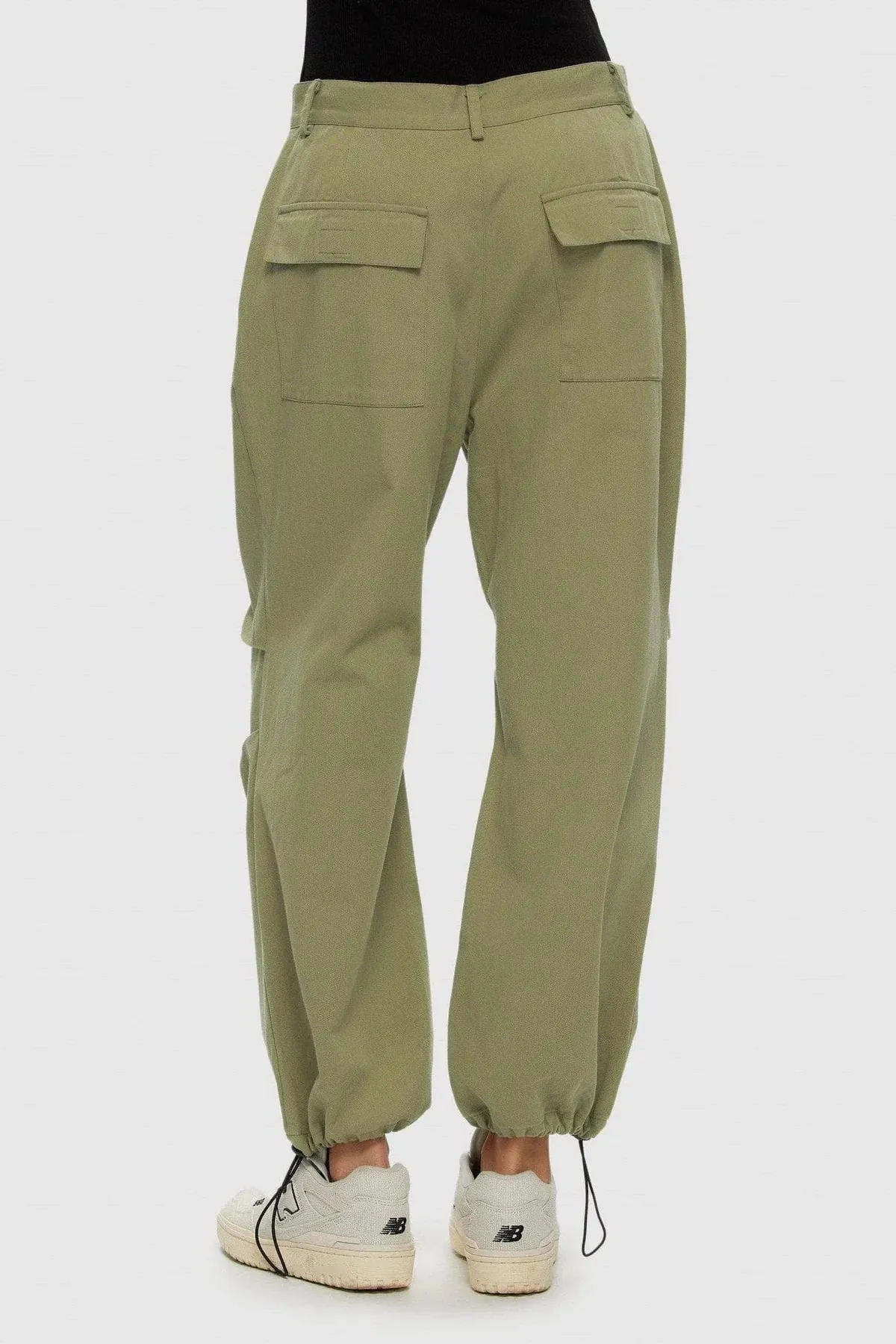 Twill Parachute Joggers