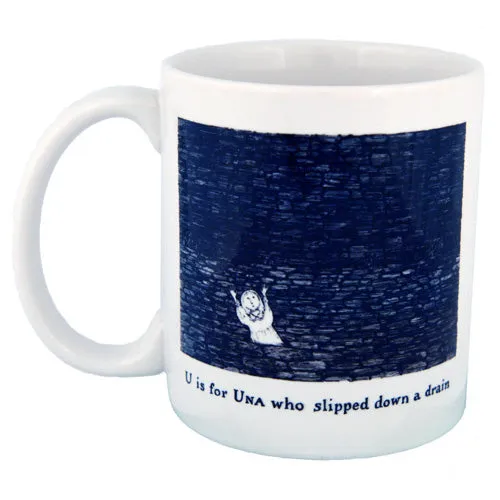 U is for Una who slipped down a drain Mug