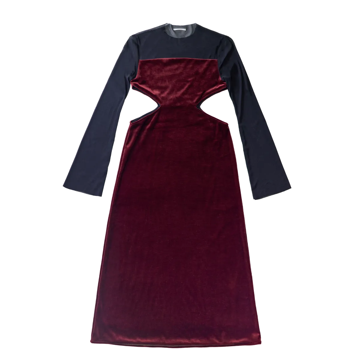 Velor cut dress