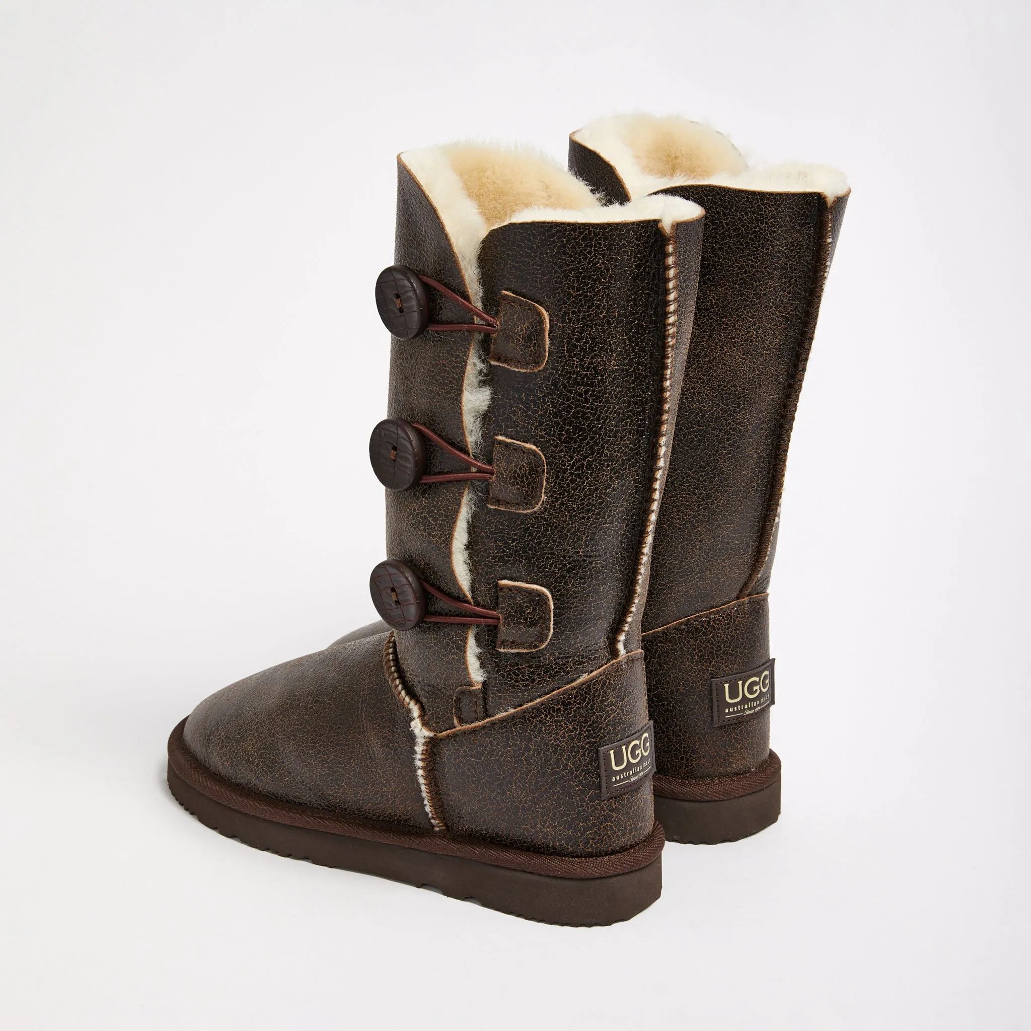 Women's Burleigh Button Triplet Bomber